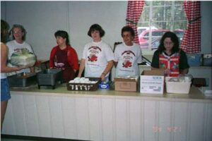 The kitchen crew